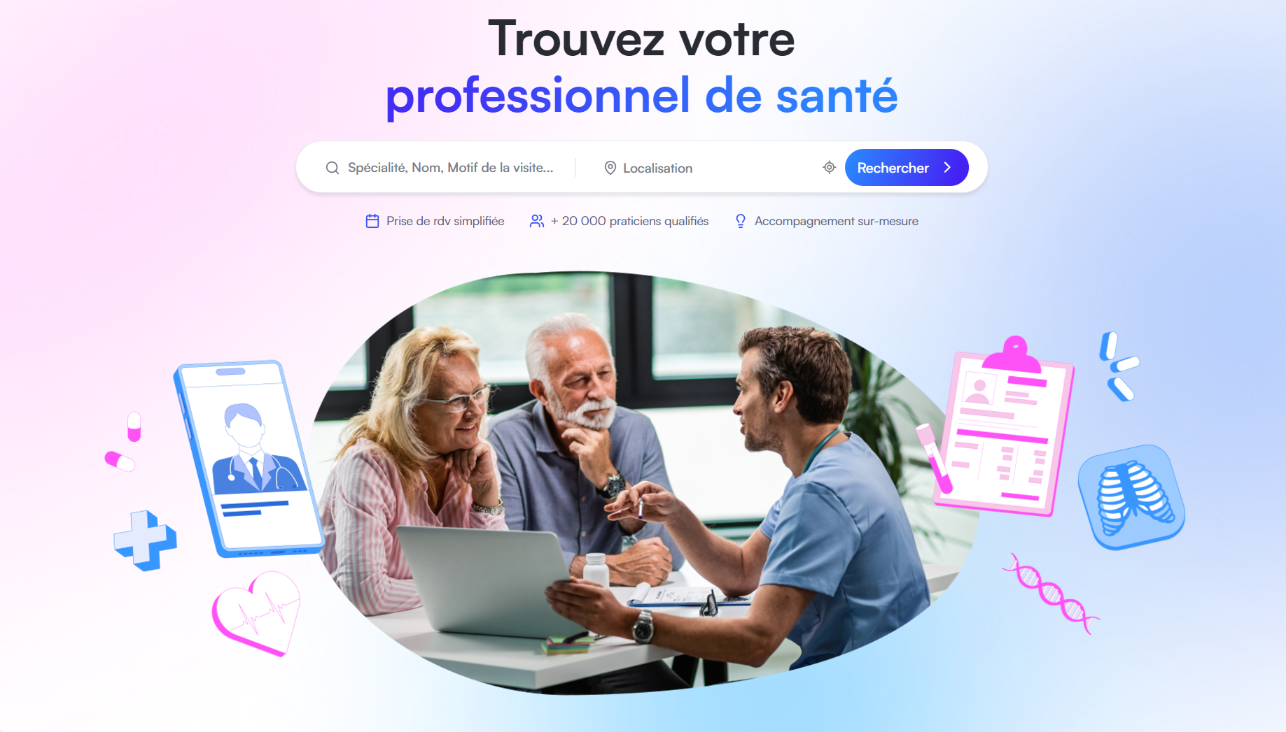 La prise de RDV en ligne avec Weda